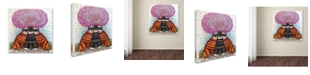 Trademark Global Oxana Ziaka 'A Cherry Blossom Season' Canvas Art - 35" x 35" x 2"